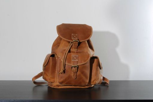 Kurtis Paul Darwin leather backpack
